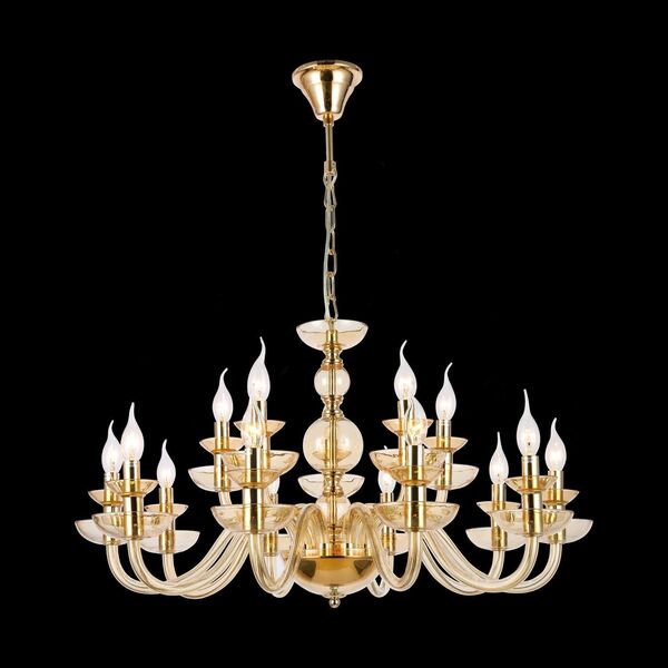 Люстра подвесная ST-Luce Cenela [Золото, Шампань E14 15*40W]