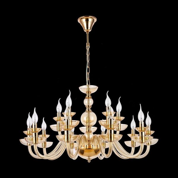 Люстра подвесная ST-Luce Cenela [Золото, Шампань E14 15*40W]