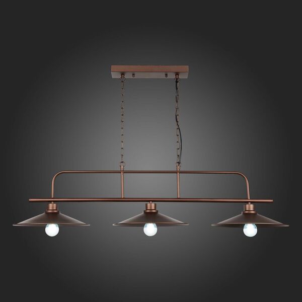Люстра подвесная ST-Luce Sсarno [Кофейный/Кофейный E27 3*60W]