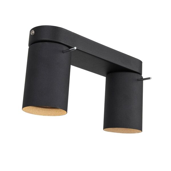 Спот ST-Luce [Черный, Хром/Черный GU10 LED 2*3W]