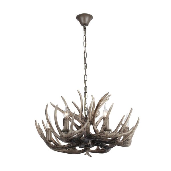Люстра подвесная ST-Luce Corna[Серый E14 6*40W]