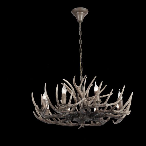 Люстра подвесная ST-Luce Corna [Серый E14 8*40W]
