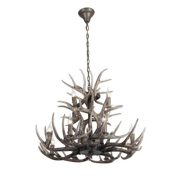 Люстра подвесная ST-Luce Corna[Серый E14 12*40W]
