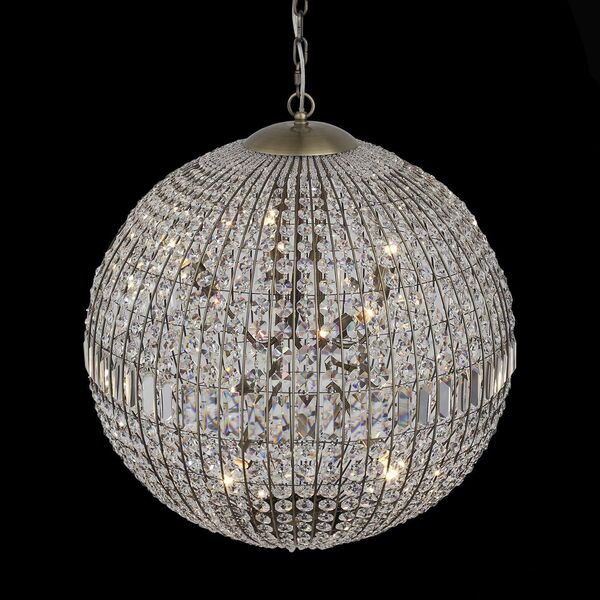 Люстра подвесная ST-Luce Mondo [Бронза/Прозрачный E14 8*40W]