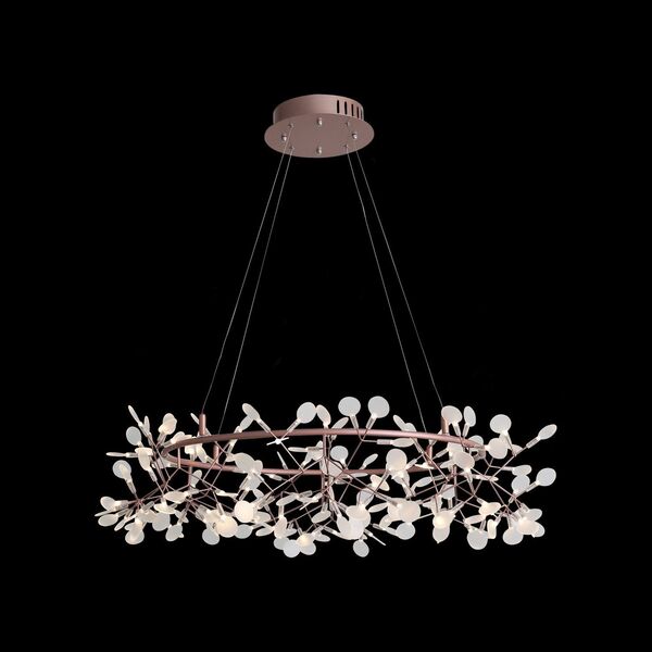 Люстра подвесная ST-Luce Rafina [Медный/Белый LED 162*0,5W]
