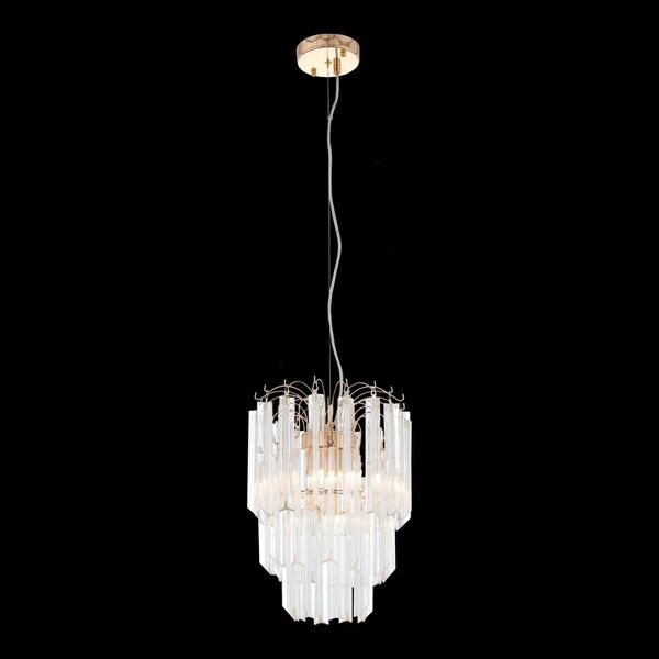 Люстра подвесная ST-Luce Osoleto [Золото/Золото, Прозрачный G9 5*40W]