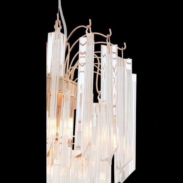 Люстра подвесная ST-Luce Osoleto [Золото/Золото, Прозрачный G9 5*40W]