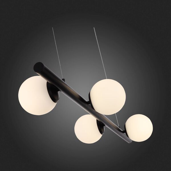 Светильник подвесной ST Luce DONOLO [Черный/Белый LED 4*8W]