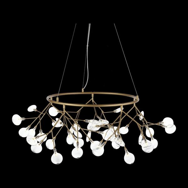 Люстра подвесная ST-Luce Riccardo [Золотой/Прозрачный G4 45*1,5W]