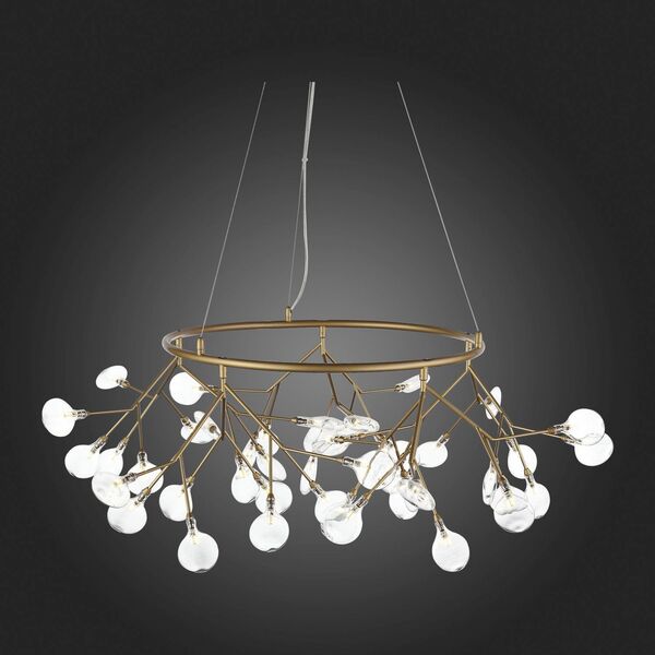 Люстра подвесная ST-Luce Riccardo [Золотой/Прозрачный G4 45*1,5W]