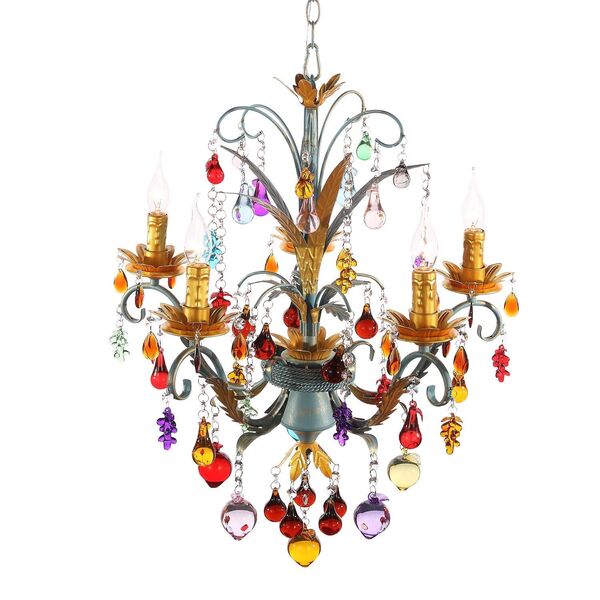 Люстра подвесная ST-Luce Joanna[Разноцветный E14 5*40W]