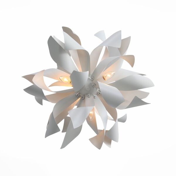 Люстра подвесная ST-Luce Segreto [Белый/Белый E14 6*40W]