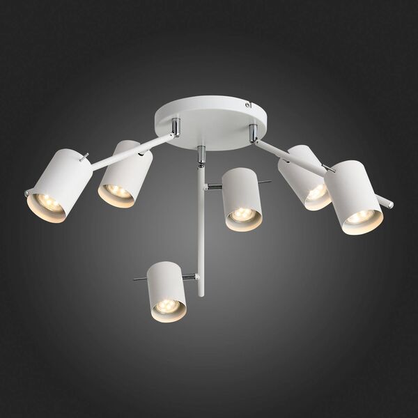 Люстра подвесная ST-Luce Fanale [Белый/Белый GU10 6*3W]
