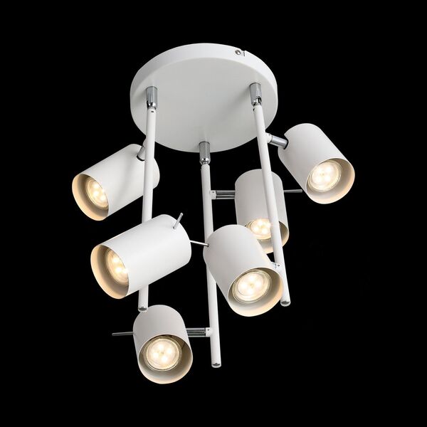 Люстра подвесная ST-Luce Fanale [Белый/Белый GU10 6*3W]