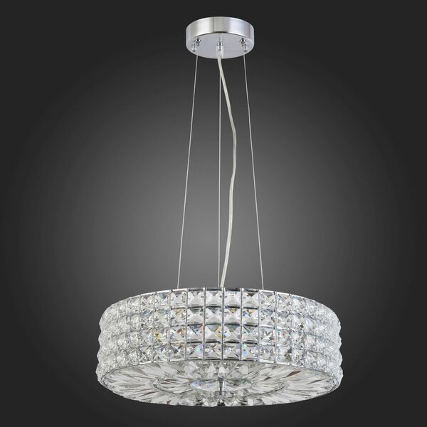 Люстра подвесная ST-Luce Disco [Хром/Прозрачный E14 4*60W]