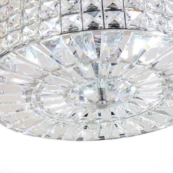 Люстра подвесная ST-Luce Disco [Хром/Прозрачный E14 4*60W]
