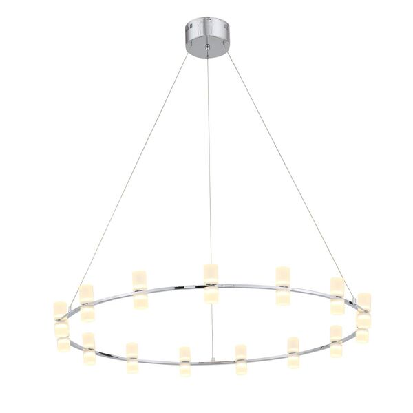 Люстра подвесная ST-Luce Cilindro [Хром/Белый LED 15*4W]