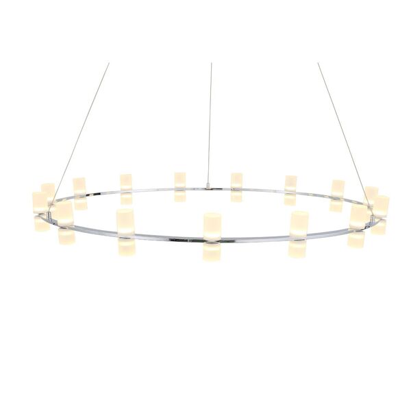 Люстра подвесная ST-Luce Cilindro [Хром/Белый LED 15*4W]