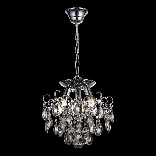 Люстра потолочная ST-Luce Orecchini [Темный хром/Тонированный черный E14 3*40W]