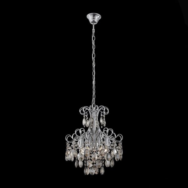 Люстра подвесная ST-Luce Orecchini [Темный хром/Тонированный черный E14 6*40W]