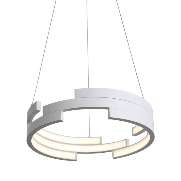 Люстра подвесная ST-Luce Genuine [Белый/Белый LED 1*45W]