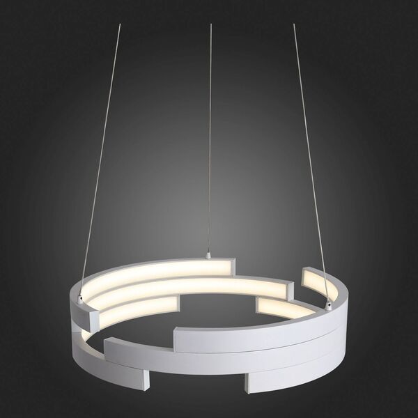 Люстра подвесная ST-Luce Genuine [Белый/Белый LED 1*45W]