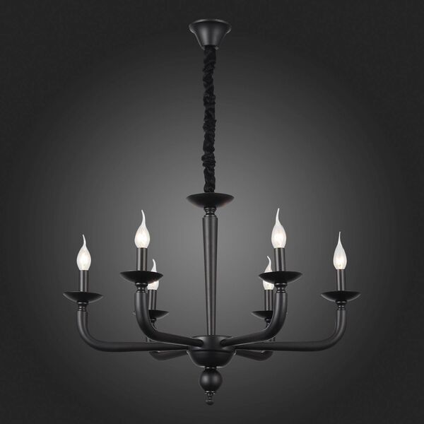 Люстра подвесная ST-Luce Siema [Черный E14 6*40W]