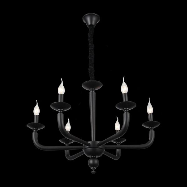 Люстра подвесная ST-Luce Siema [Черный E14 6*40W]