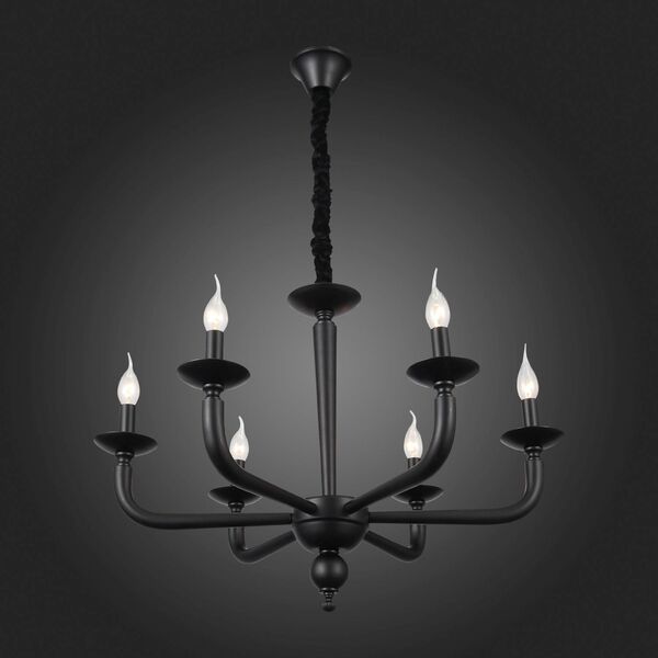 Люстра подвесная ST-Luce Siema [Черный E14 6*40W]