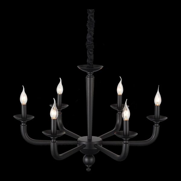 Люстра подвесная ST-Luce Siema [Черный E14 6*40W]