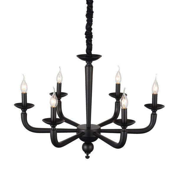 Люстра подвесная ST-Luce Siema [Черный E14 6*40W]