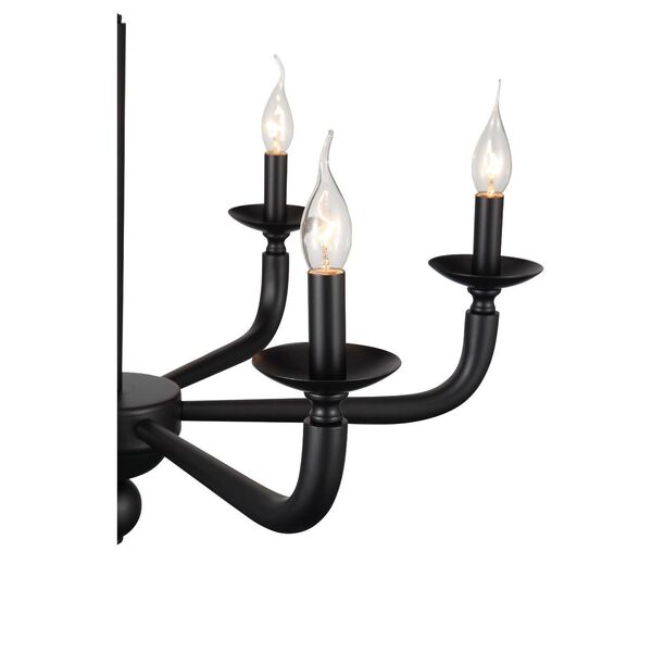 Люстра подвесная ST-Luce Siema [Черный E14 6*40W]