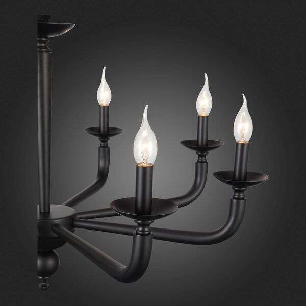 Люстра подвесная ST-Luce Siema [Черный E14 8*40W]