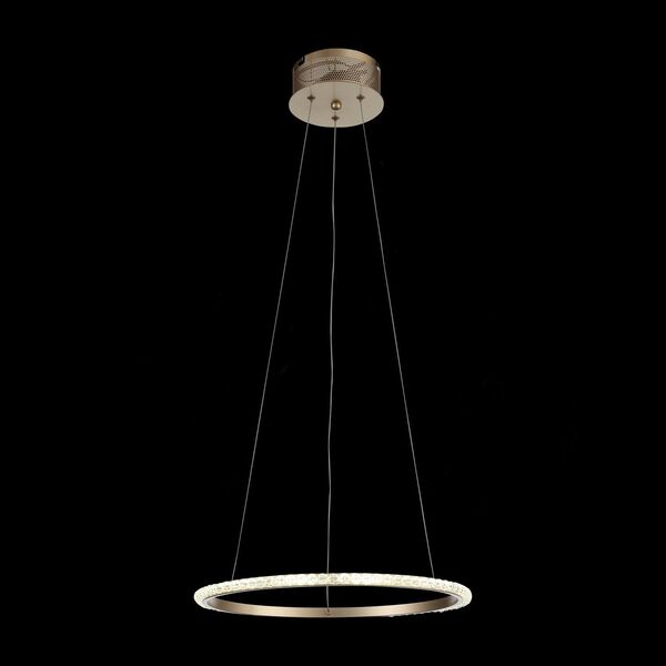 Люстра подвесная ST-Luce Cremo [Золото/Прозрачный LED 1*12W]