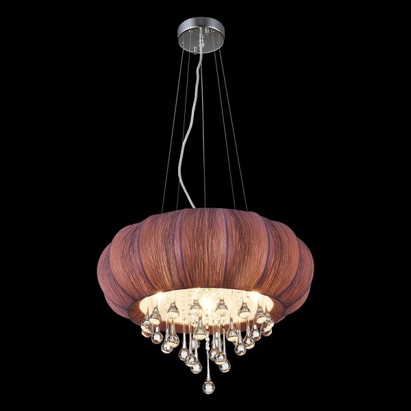 Люстра подвесная ST-Luce Preferita [Хром/Фиолетовый E14 5*40W]