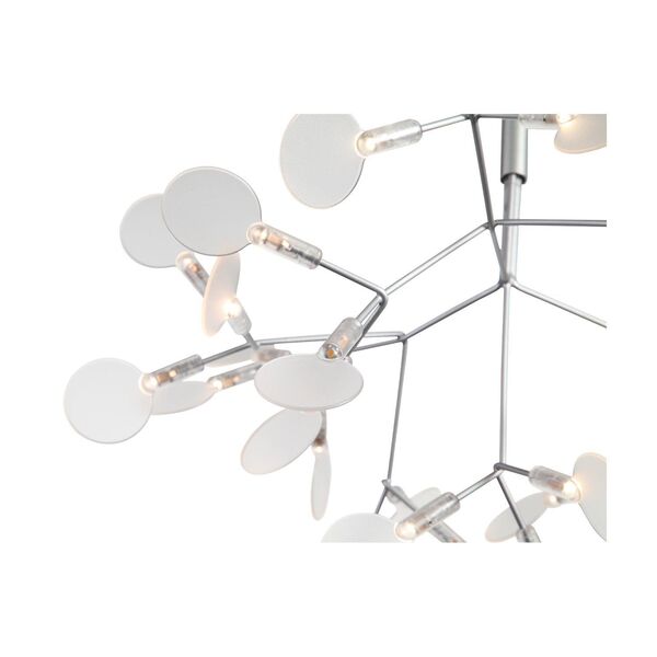 Люстра подвесная ST-Luce Rafina [Серебристый/Белый LED 30*0,5W]
