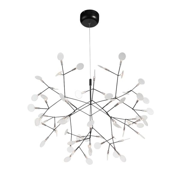 Люстра подвесная ST-Luce Rafina [Черный/Белый LED 63*0,5W]
