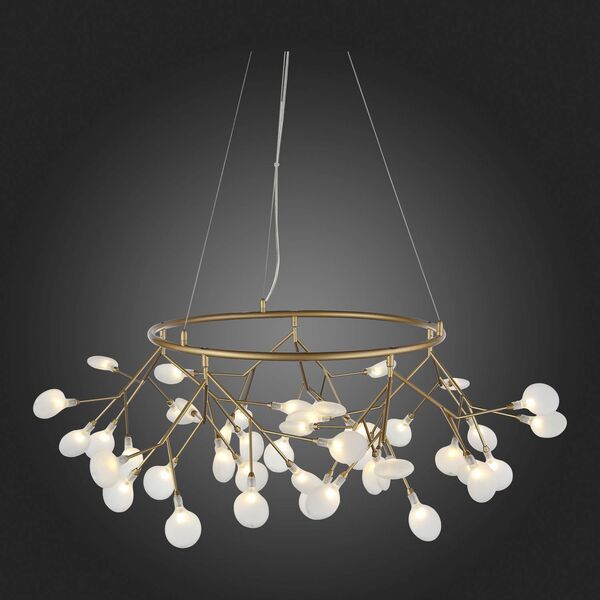 Люстра подвесная ST-Luce Riccardo [Золото/Белый G4 45*1,5W]