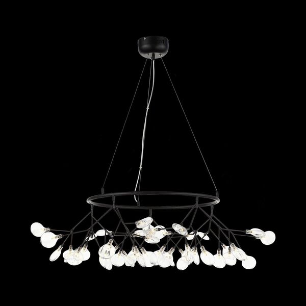 Люстра подвесная ST-Luce Riccardo [Черный/Прозрачный G4 45*1,5W]