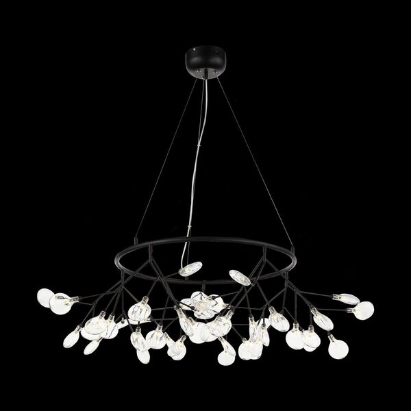 Люстра подвесная ST-Luce Riccardo [Черный/Прозрачный G4 45*1,5W]
