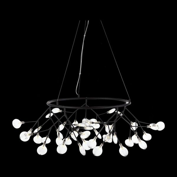 Люстра подвесная ST-Luce Riccardo [Черный/Прозрачный G4 45*1,5W]