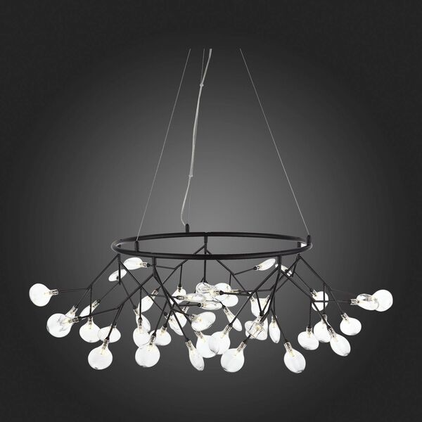 Люстра подвесная ST-Luce Riccardo [Черный/Прозрачный G4 45*1,5W]