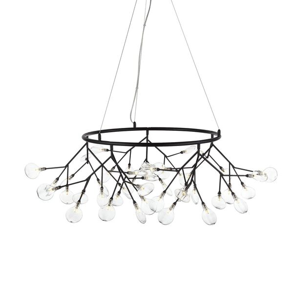 Люстра подвесная ST-Luce Riccardo [Черный/Прозрачный G4 45*1,5W]