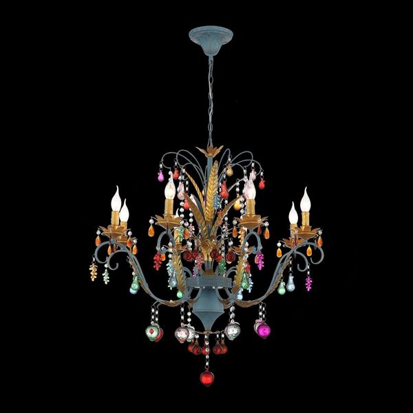 Люстра подвесная ST-Luce Joanna [Разноцветный E14 8*40W]