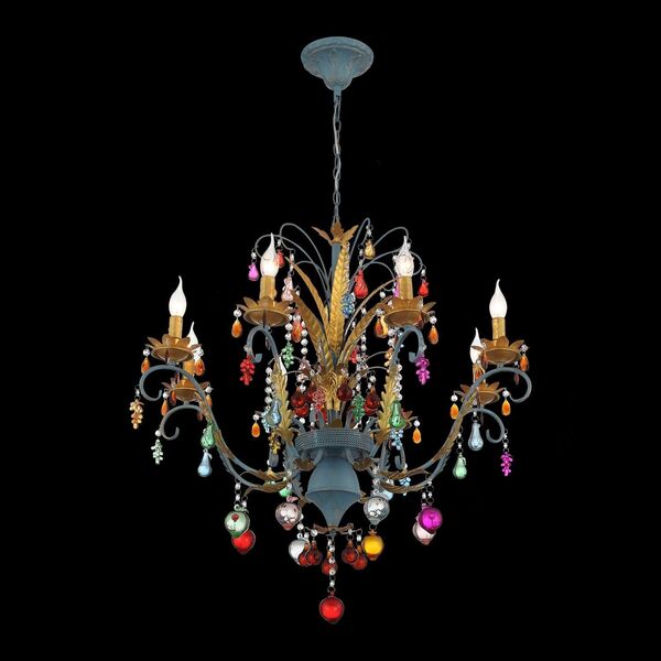 Люстра подвесная ST-Luce Joanna [Разноцветный E14 8*40W]