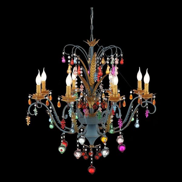 Люстра подвесная ST-Luce Joanna [Разноцветный E14 8*40W]