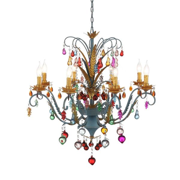 Люстра подвесная ST-Luce Joanna [Разноцветный E14 8*40W]