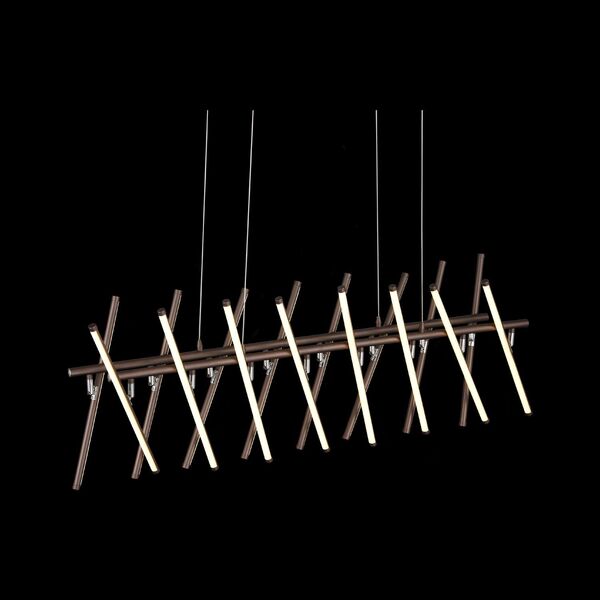 Люстра подвесная ST-Luce Piacod [Кофейный/Белый LED 16*8W]