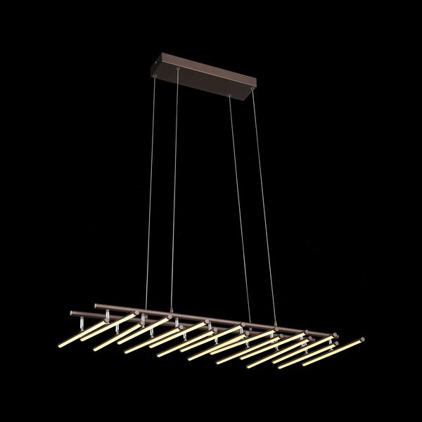 Люстра подвесная ST-Luce Piacod [Кофейный/Белый LED 16*8W]