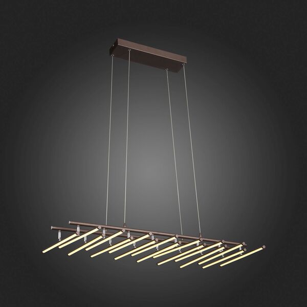 Люстра подвесная ST-Luce Piacod [Кофейный/Белый LED 16*8W]